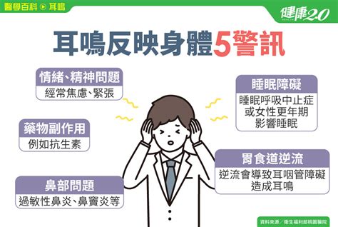 最近常耳鳴|耳鳴原因有哪些？這3種耳鳴可能是疾病警訊、5招改善。